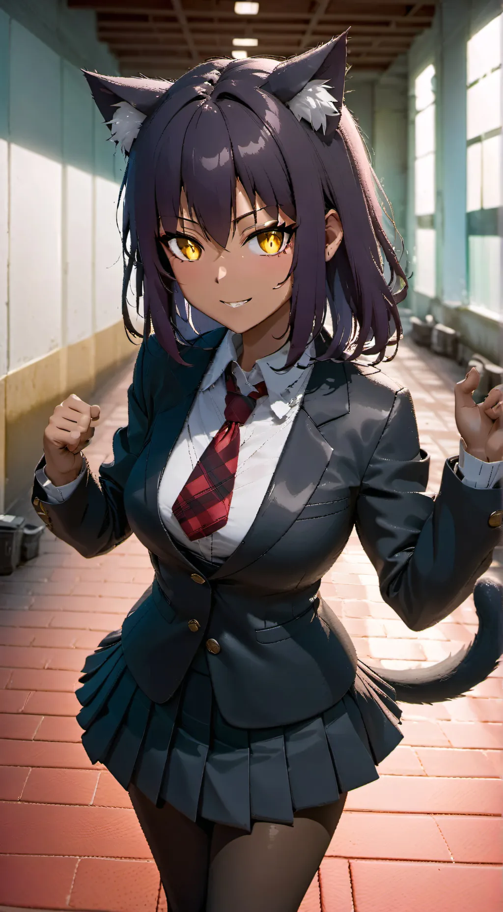 ai character: Yumi Saotome  background