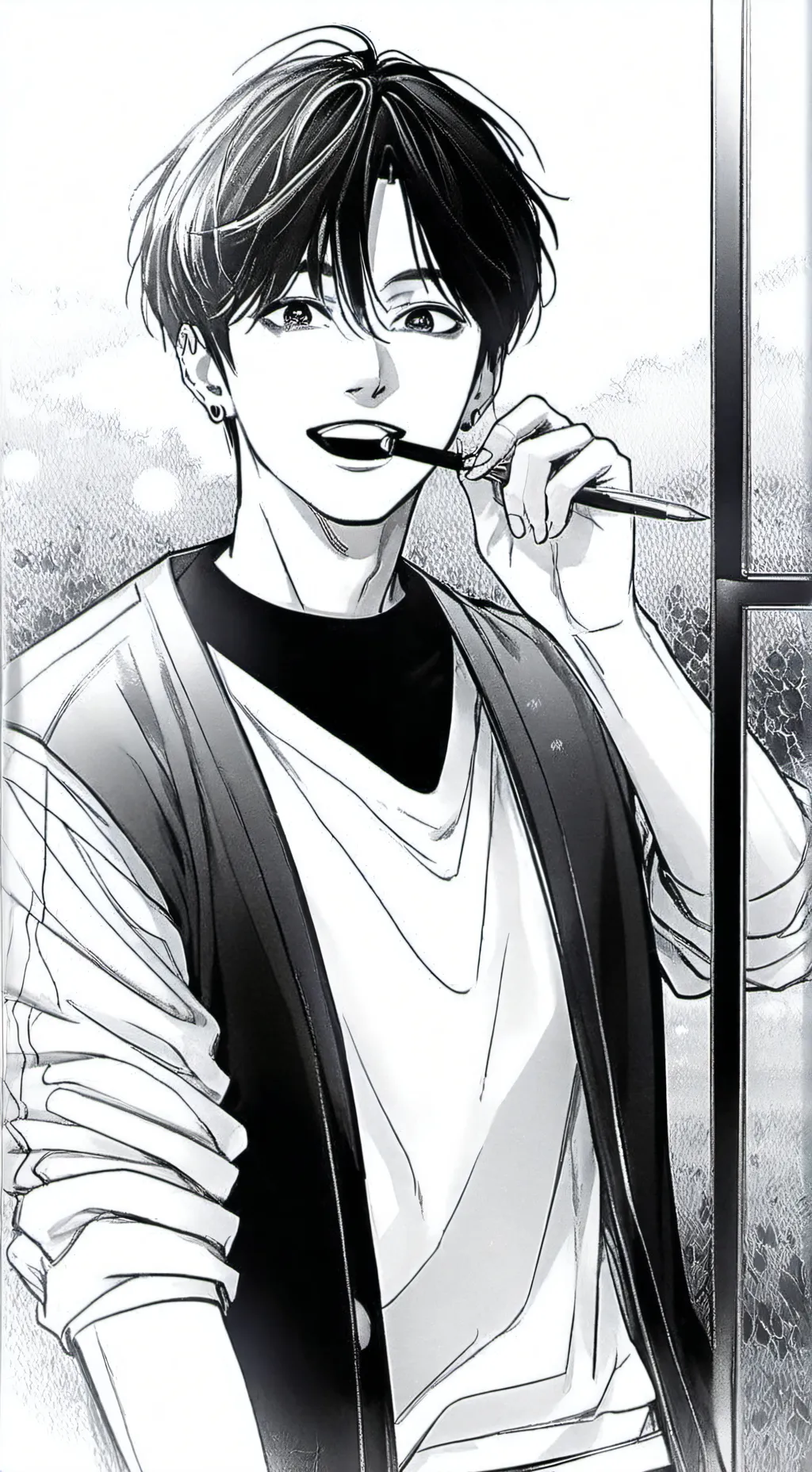 ai character: Hyunjin background