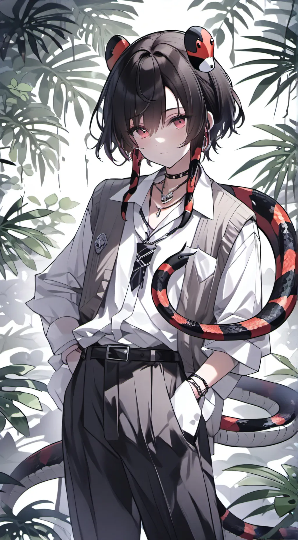 ai character: Banded Burrower Spirit background