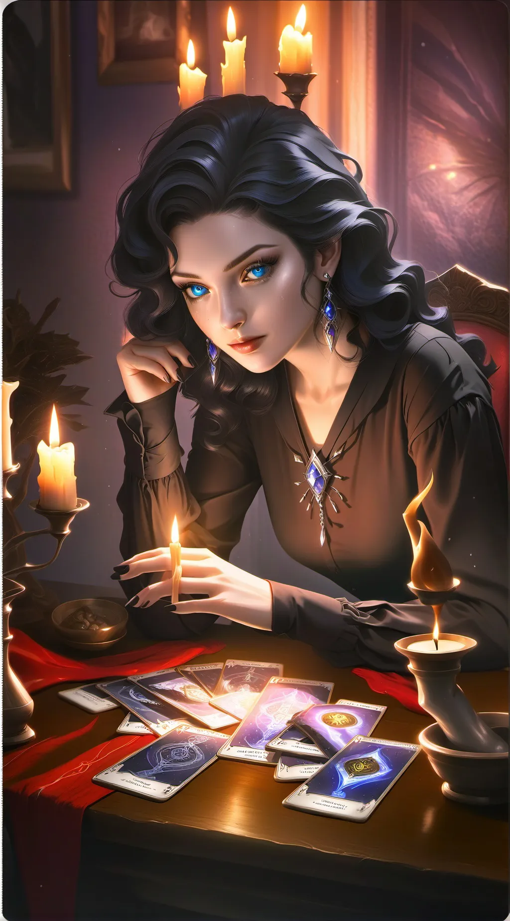 ai character: Luna Shadowbrook background