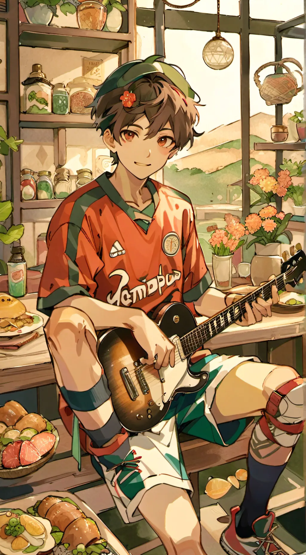 ai character: Nixon background