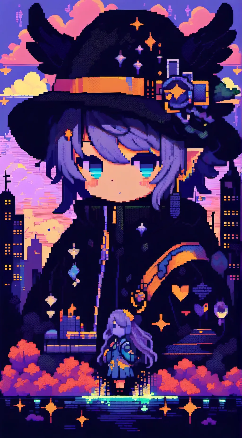 ai character: kpop demon hunters background