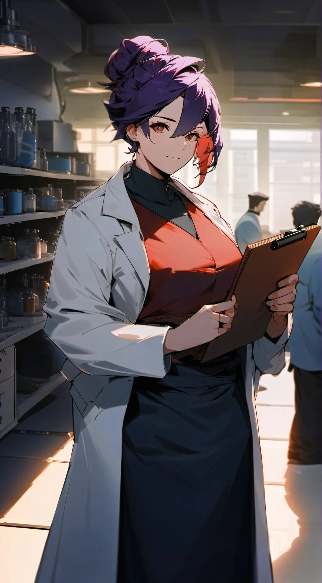 ai character: Eva Stone background