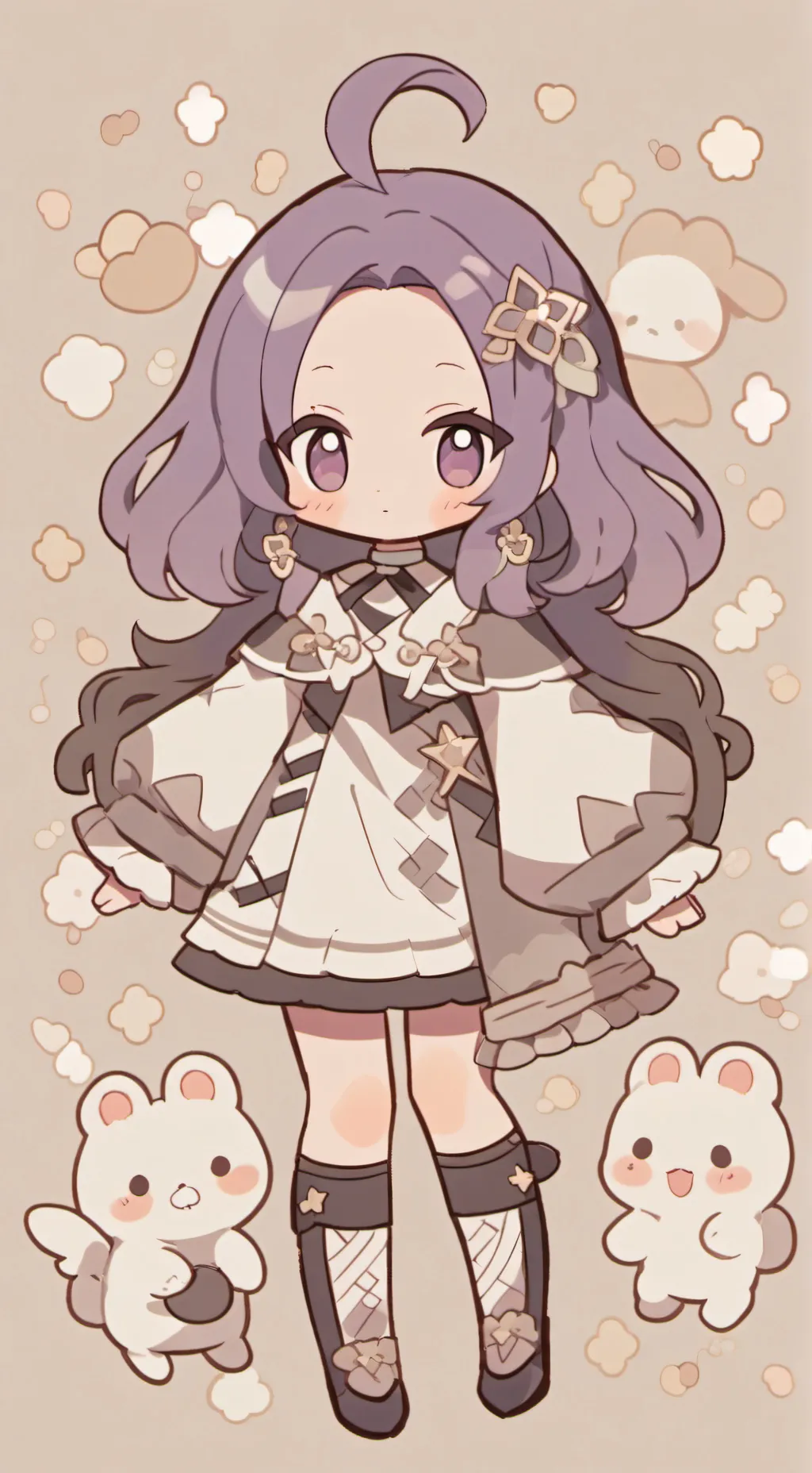 ai character: 💫KpopDemon Hunters background