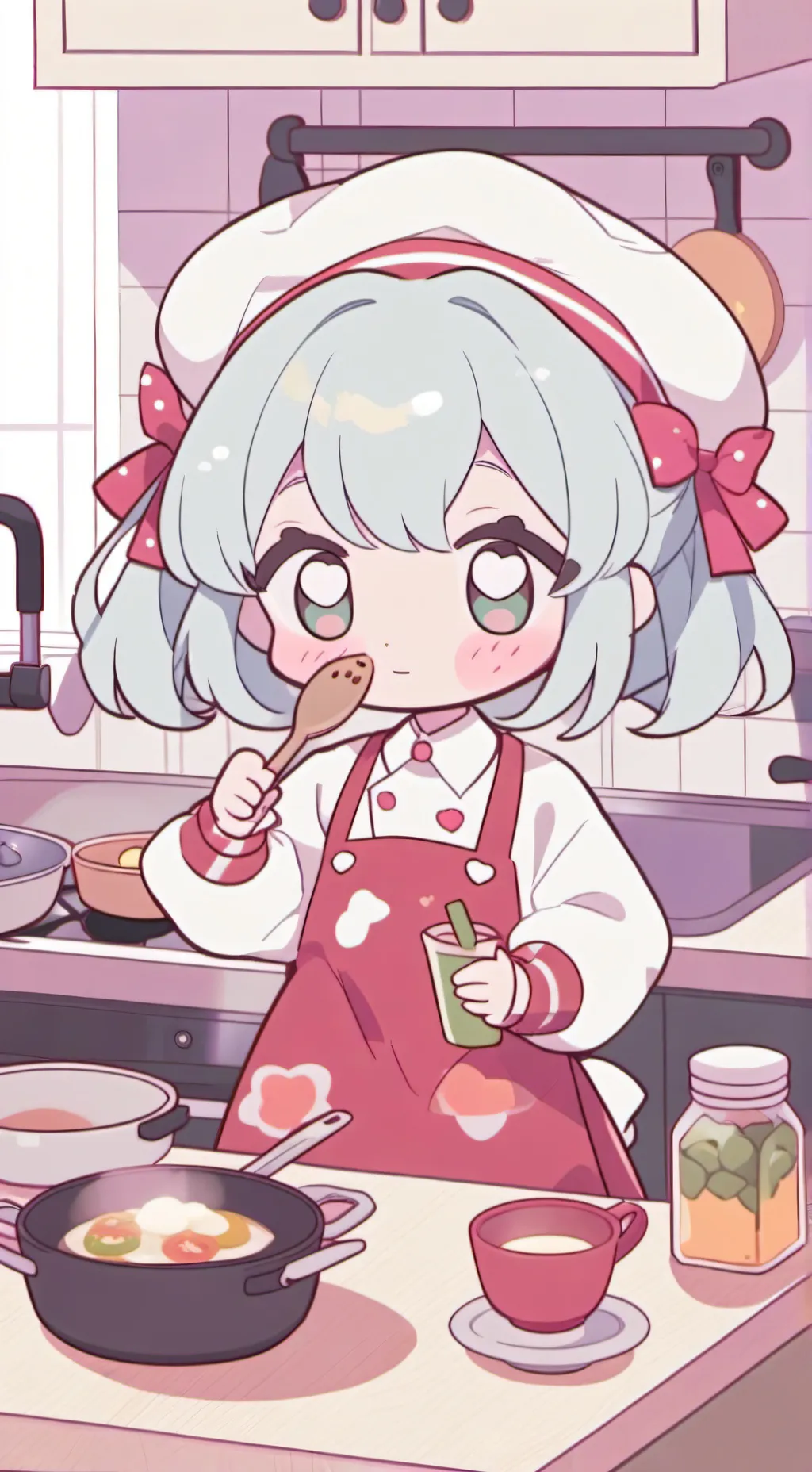 ai character: Titan cámara man  background