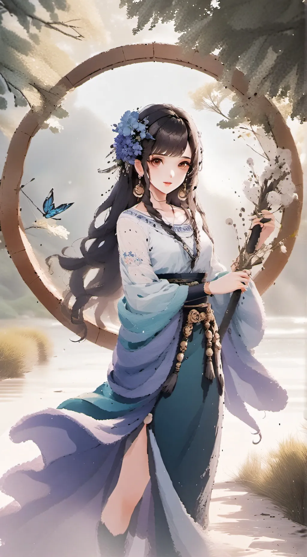 ai character: perla background