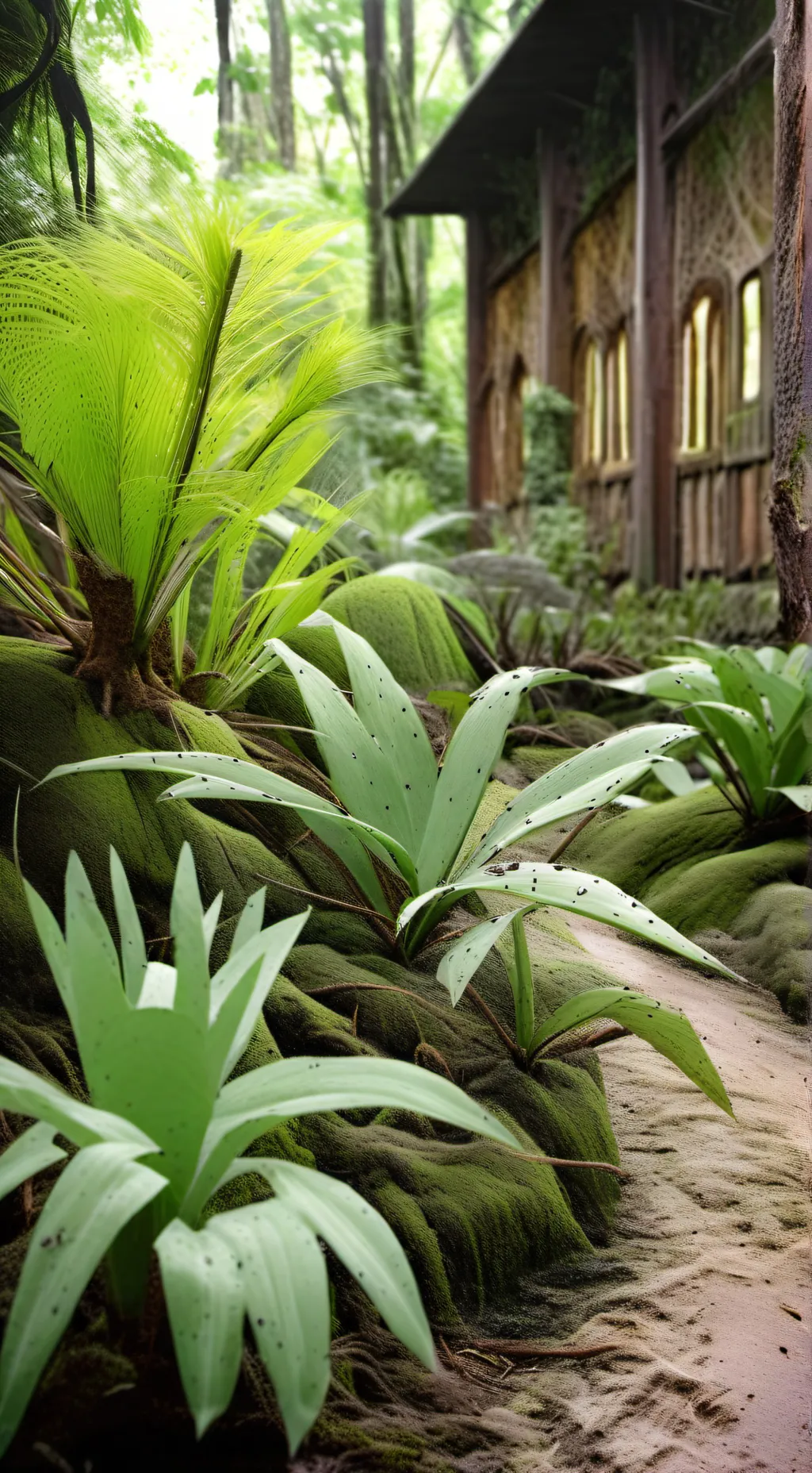 ai character: Mutant lab background