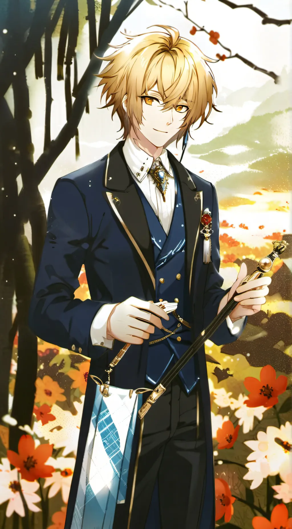 ai character: Leo(me) background