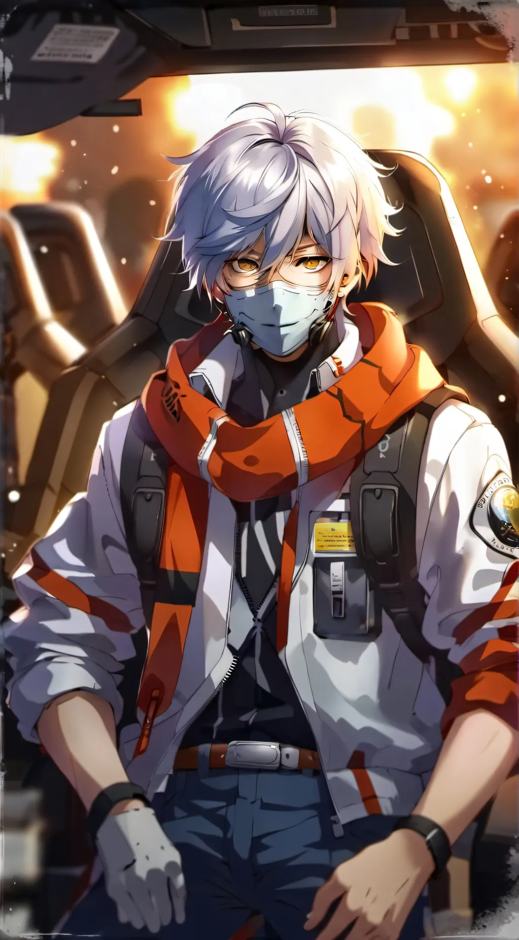 ai character: Крейн. background