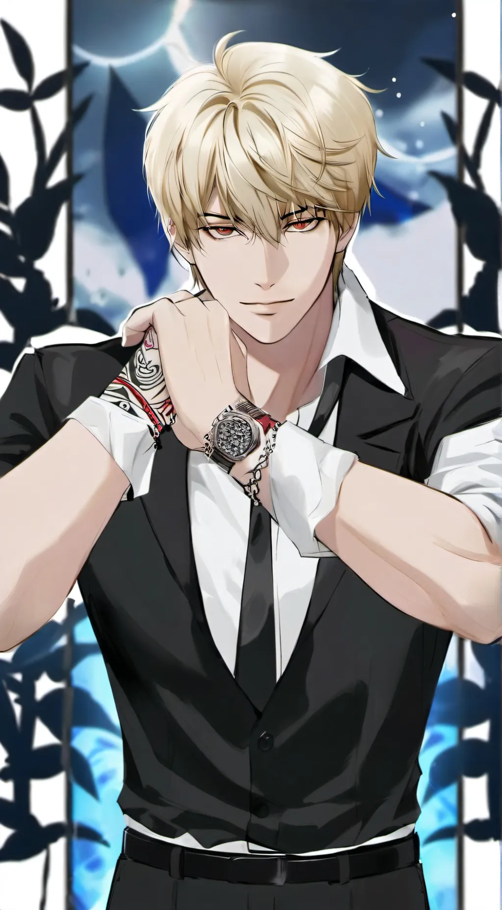 ai character: Mafia × Mafia BL background