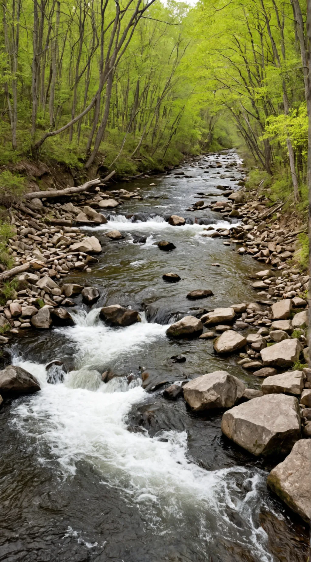 ai character: Whitewater River background