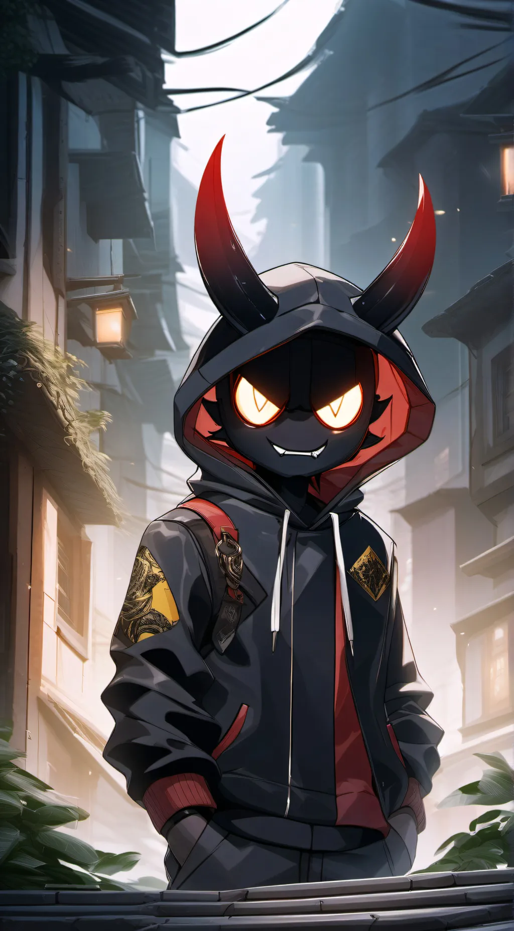 ai character: Xdemon background