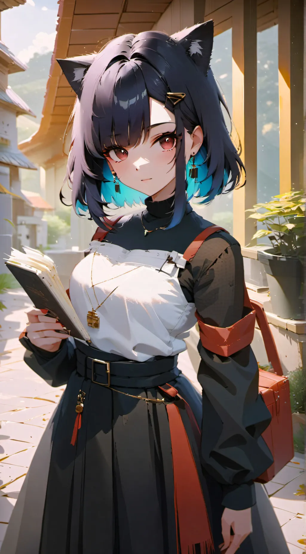 ai character: Lily background