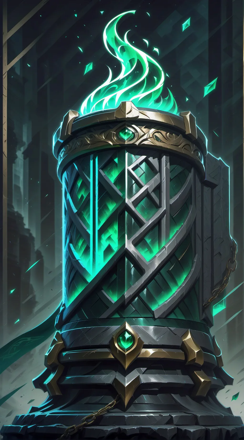 ai character: schule background