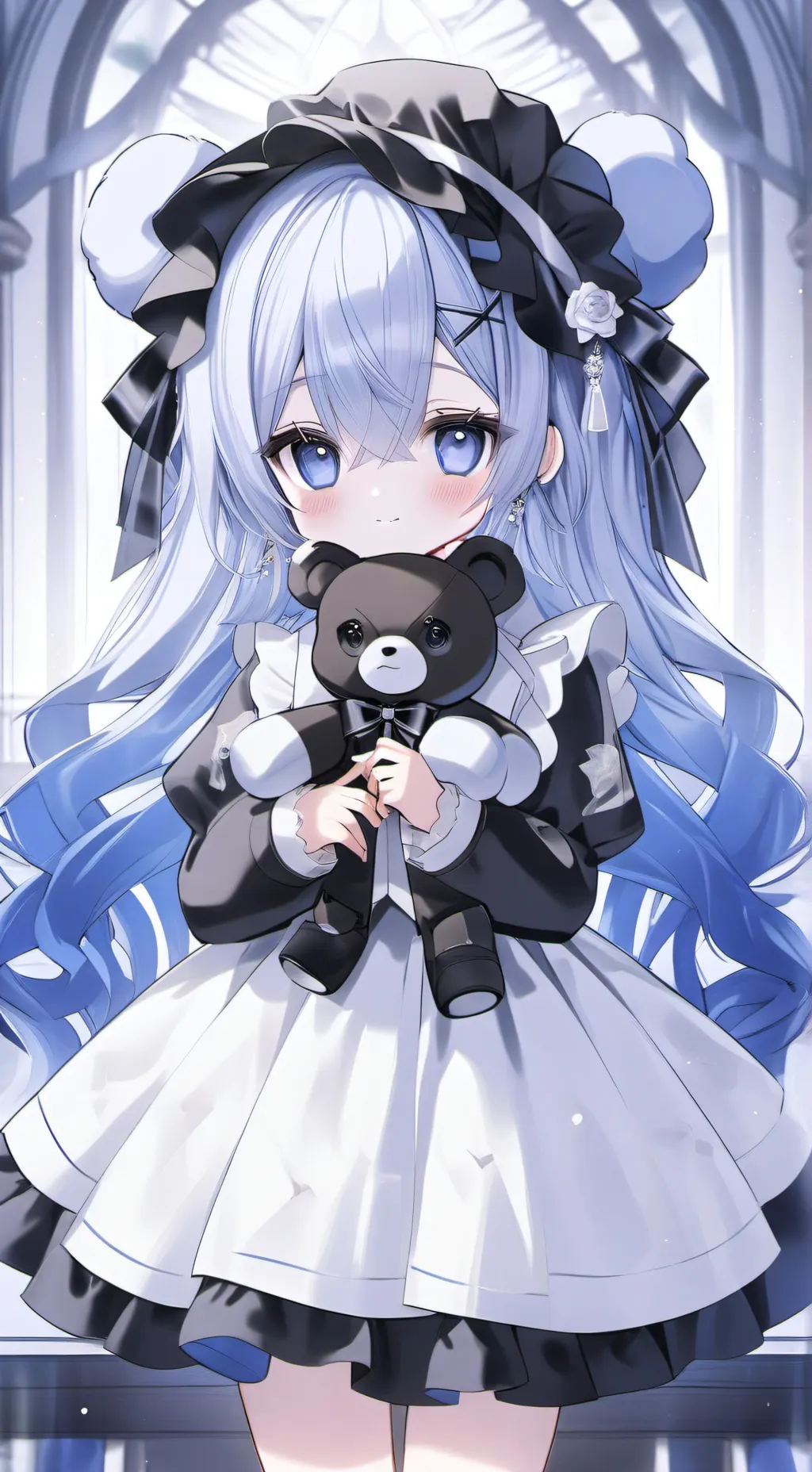 ai character: Danganronpa  background