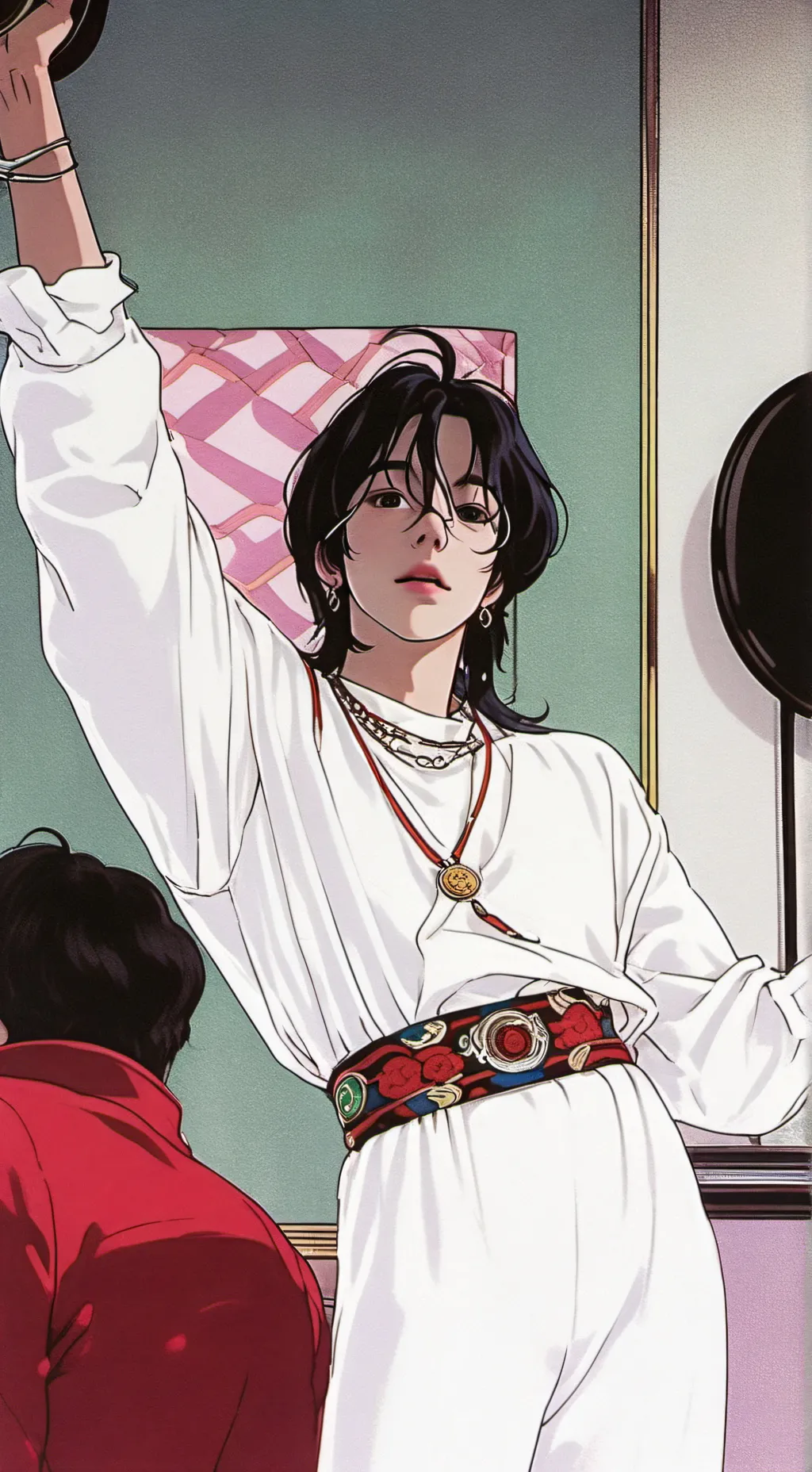 ai character: Hyunjin<3 background