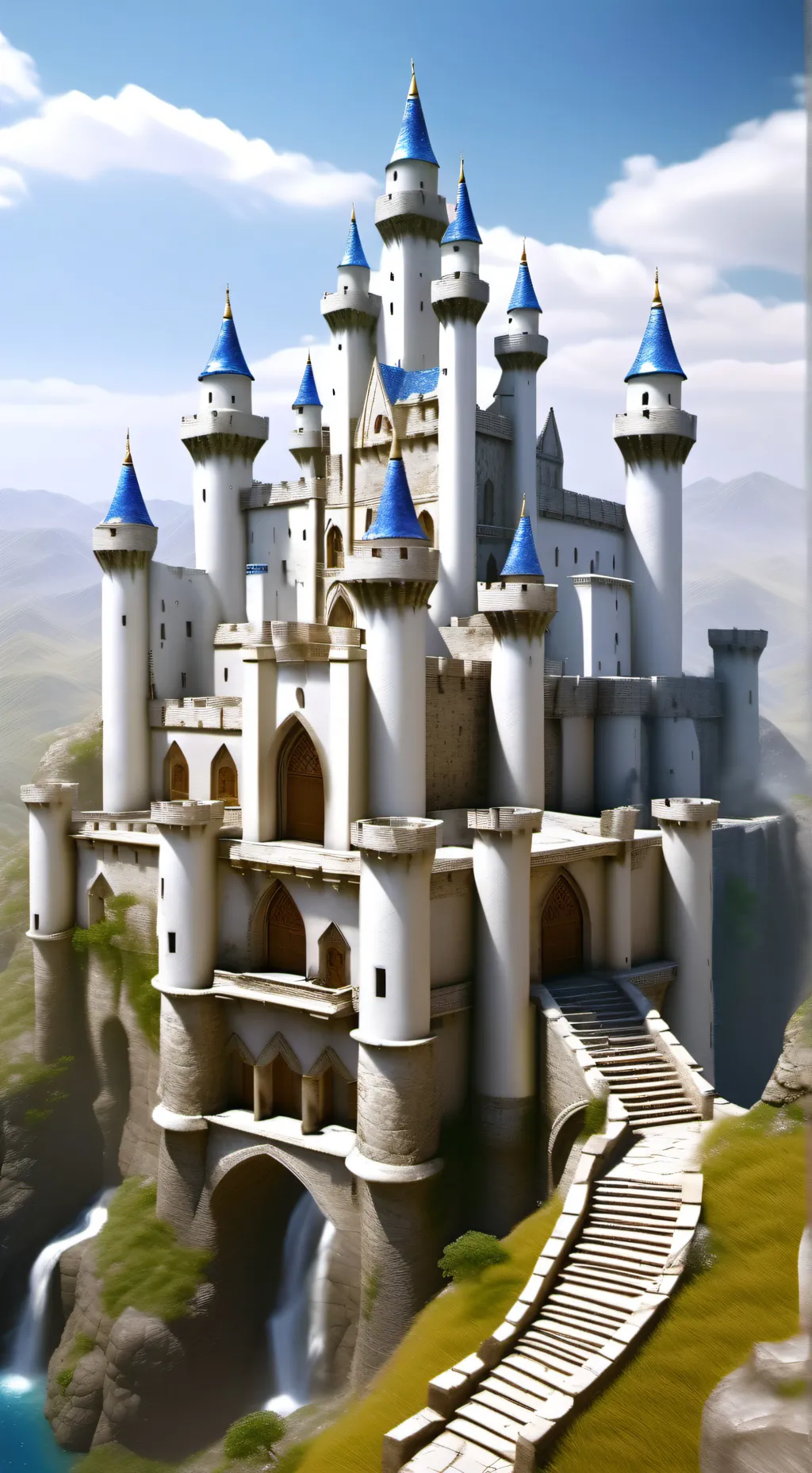 ai character: Fantasy World 3 background