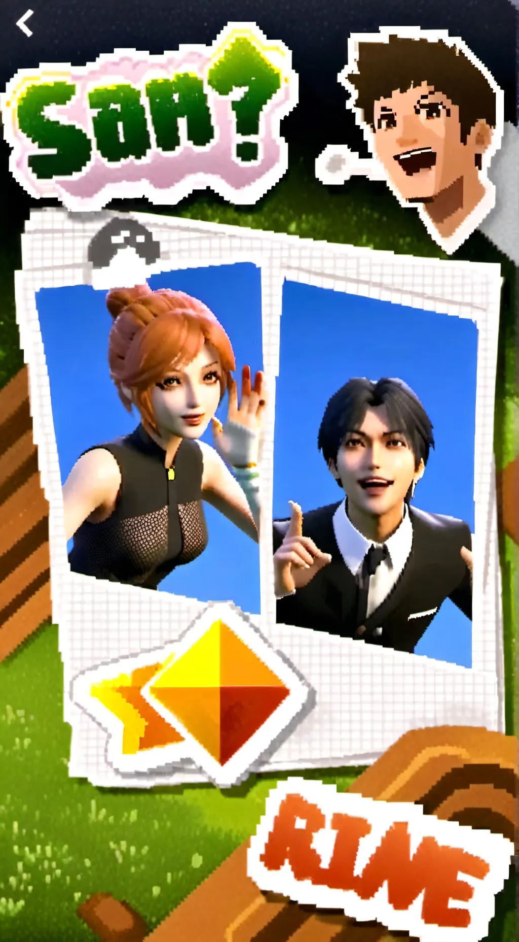 ai character: беситтупо background