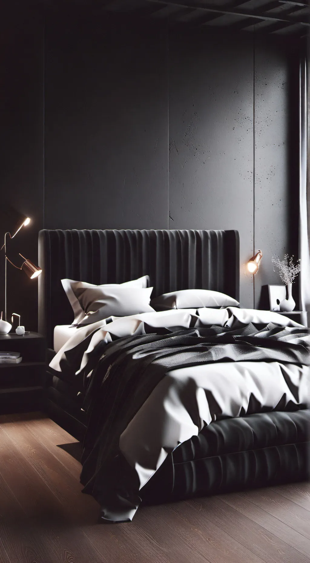 ai character: bed background