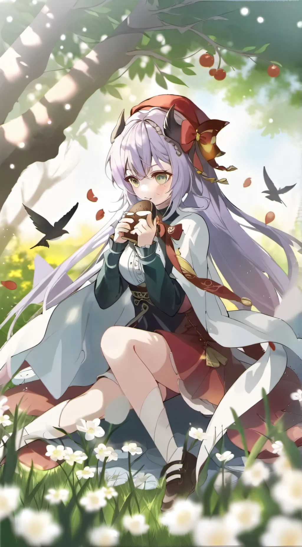 ai character: юля background