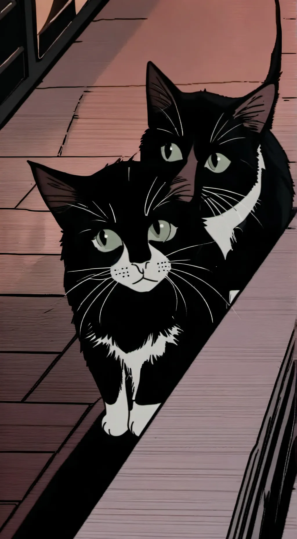 ai character: Skz cats background