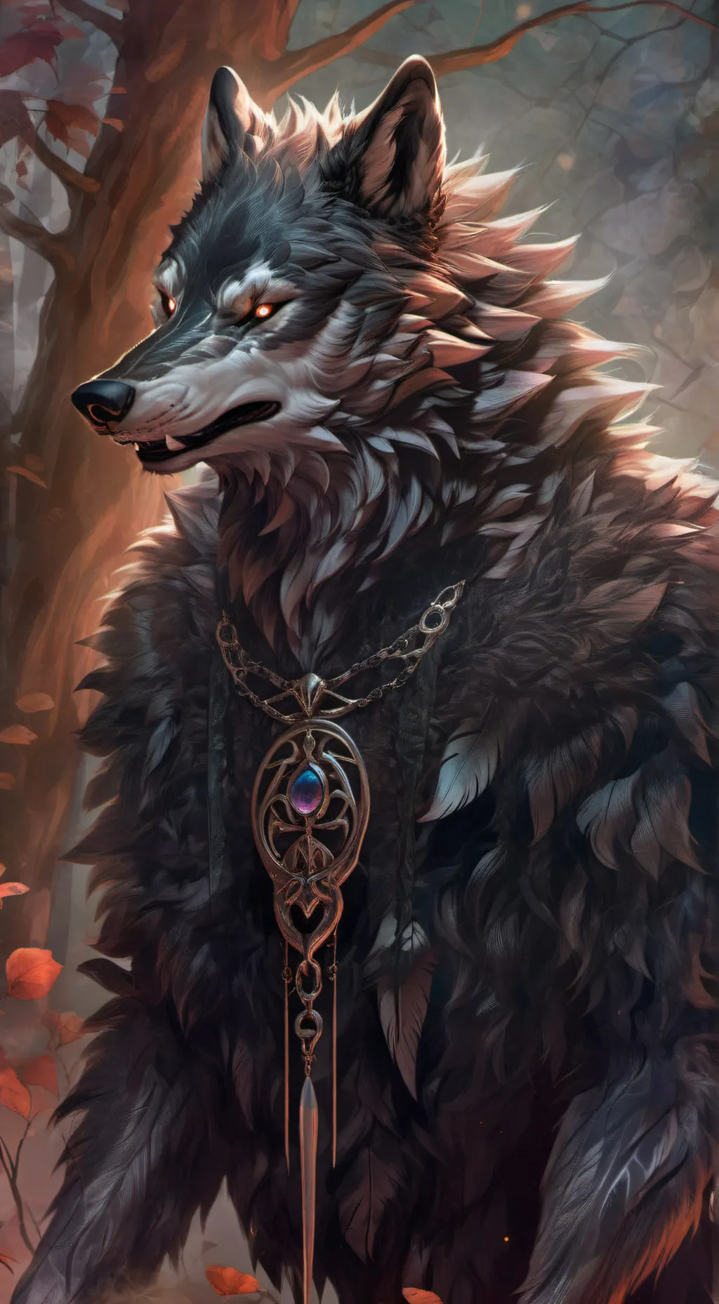 ai character: Adam  background