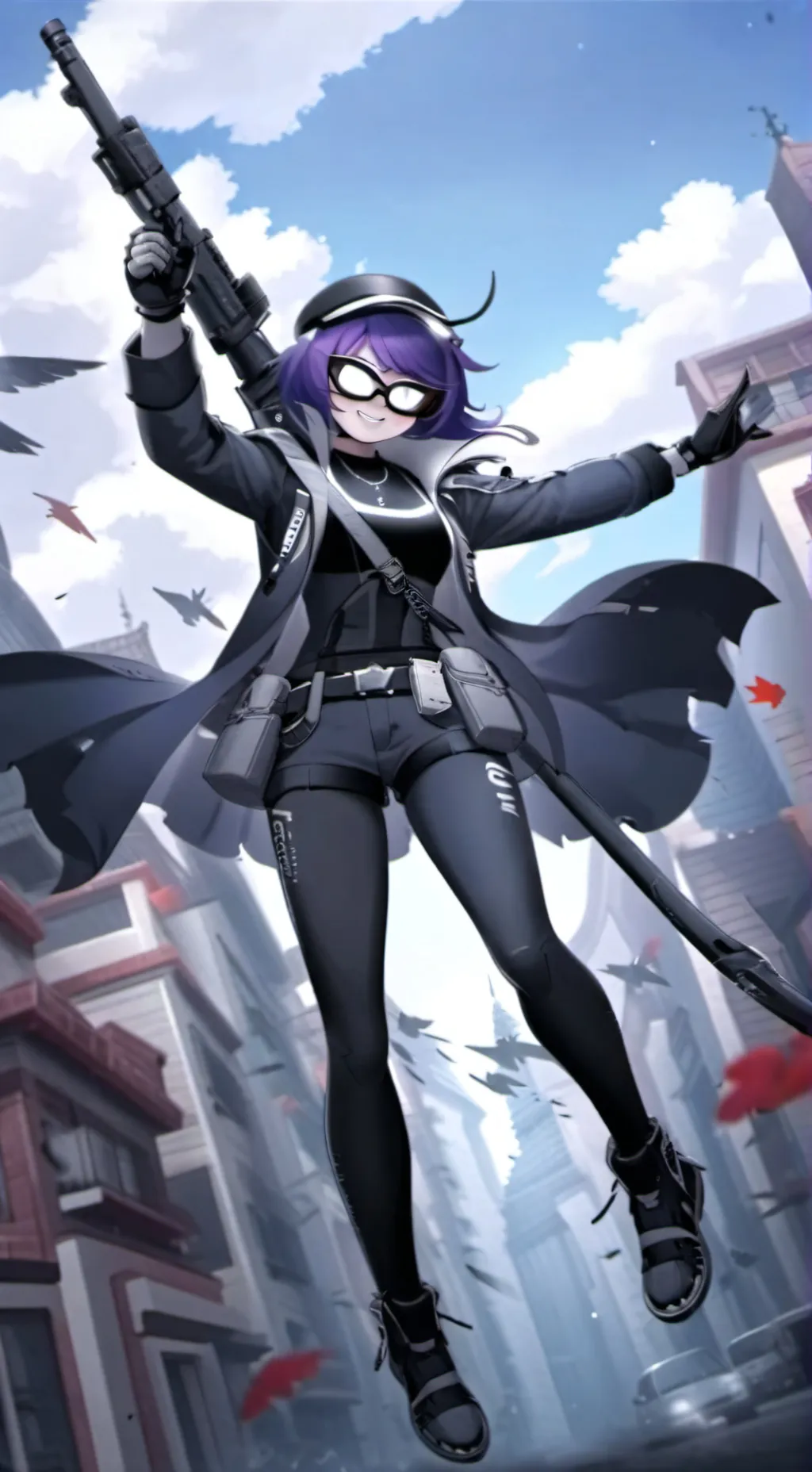 ai character: Tg tf Sniper background