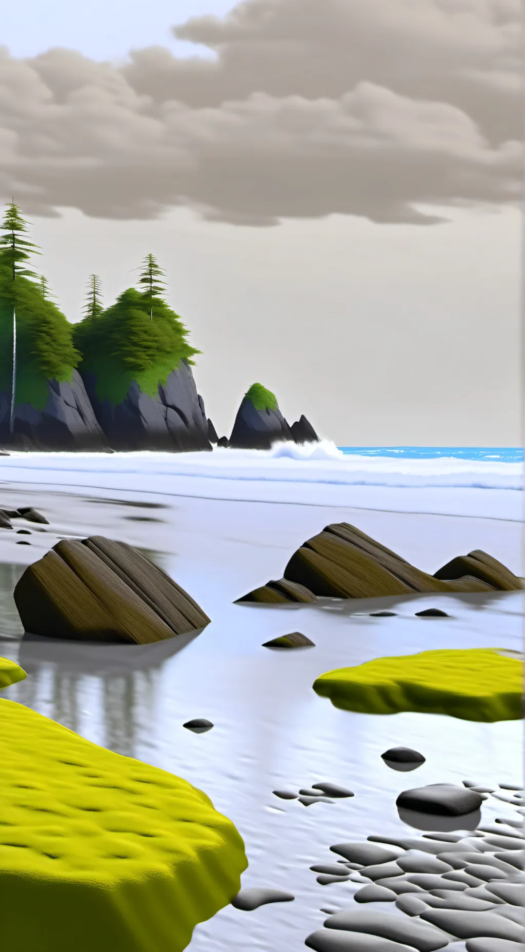 ai character: Sus azure  background