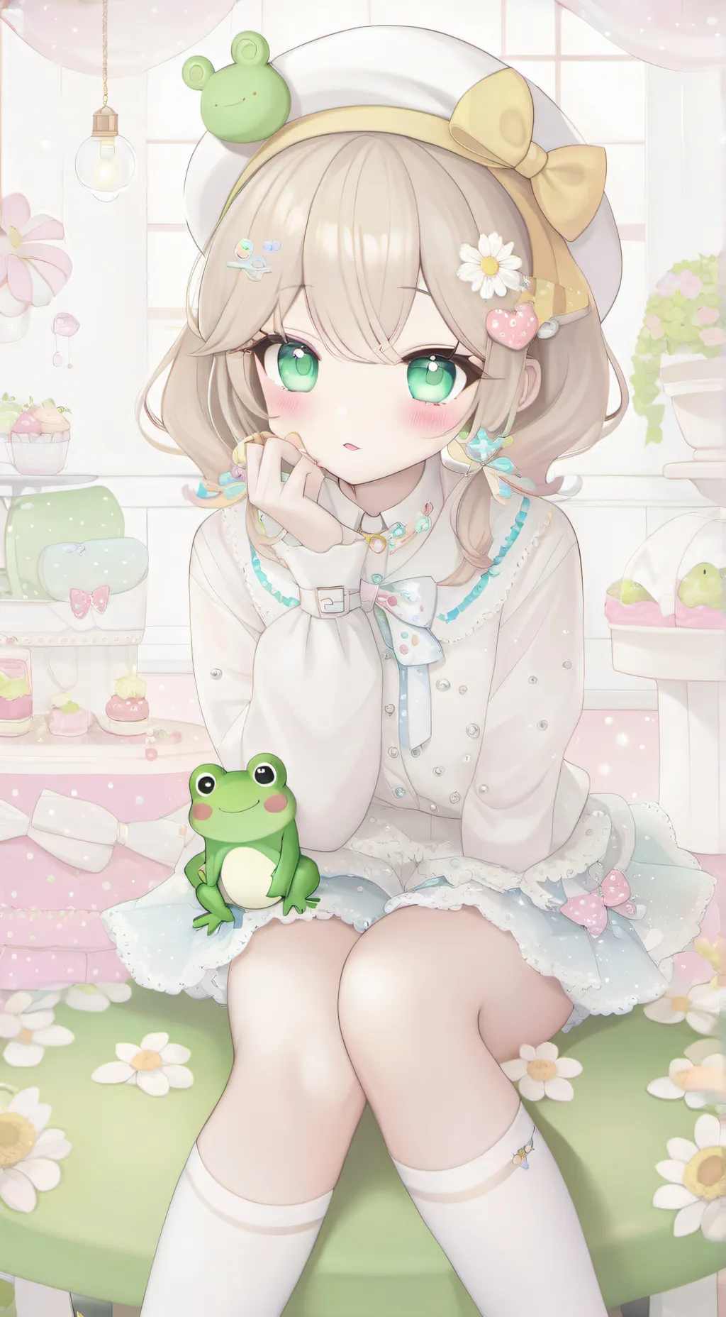 ai character: pallten background