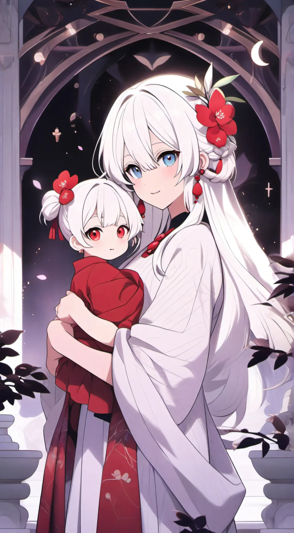 ai character: Klee and Alice background