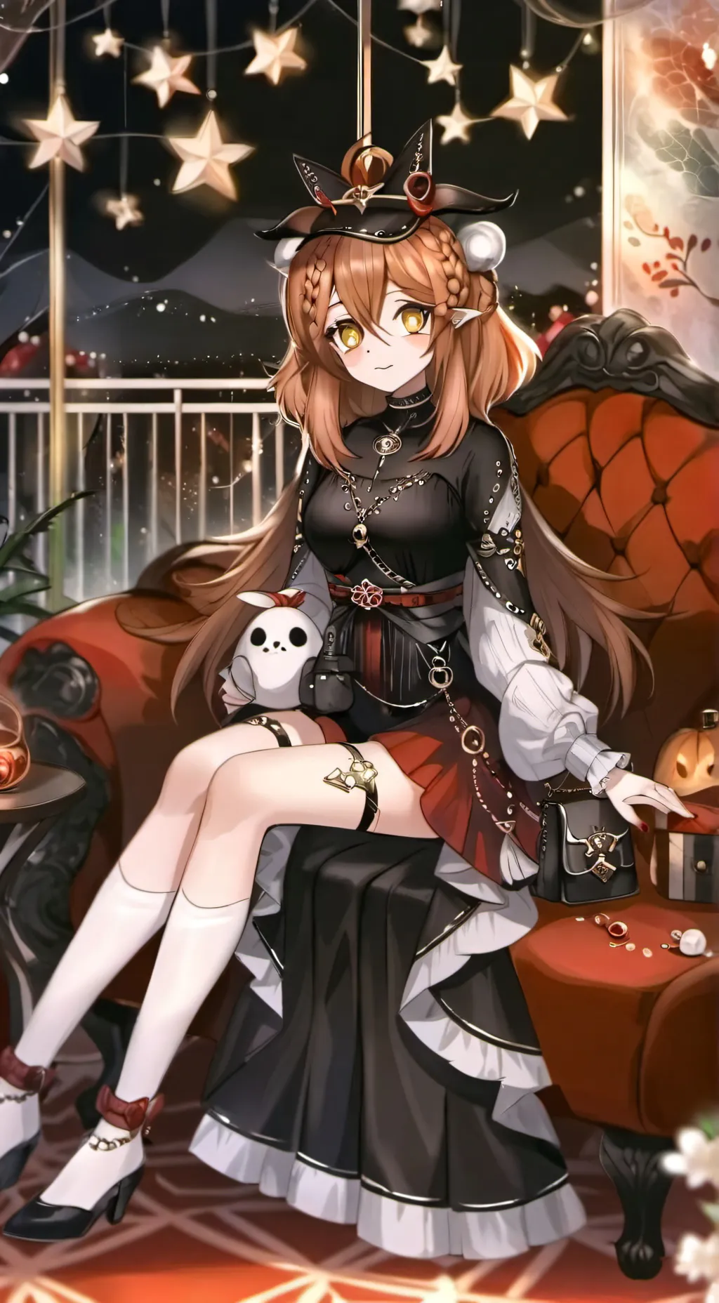 ai character: сестрёнка background