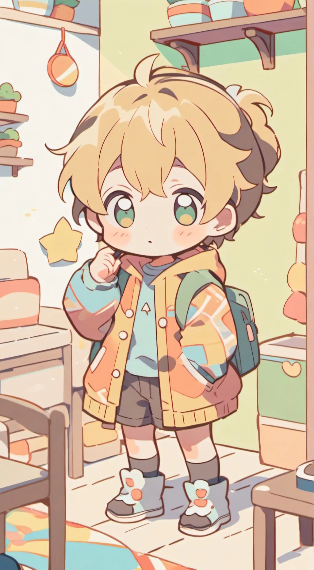 ai character: Younger Brother background