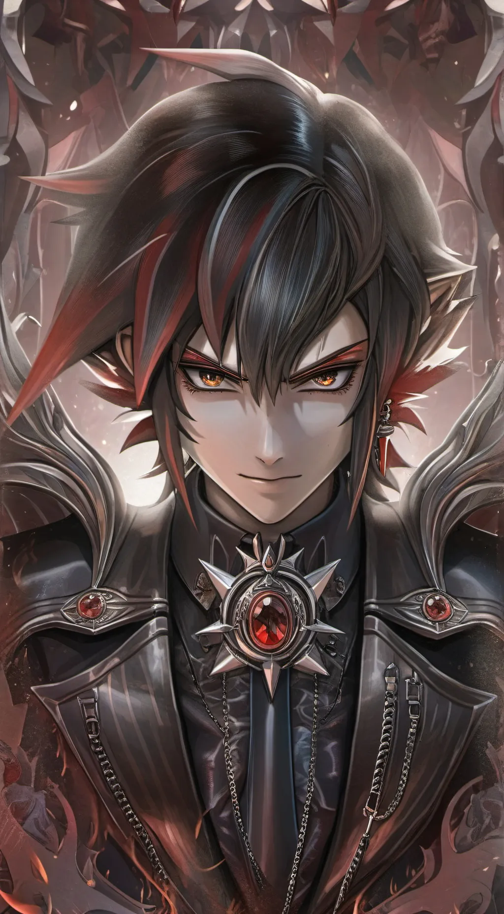 ai character: Shadow the Knight background