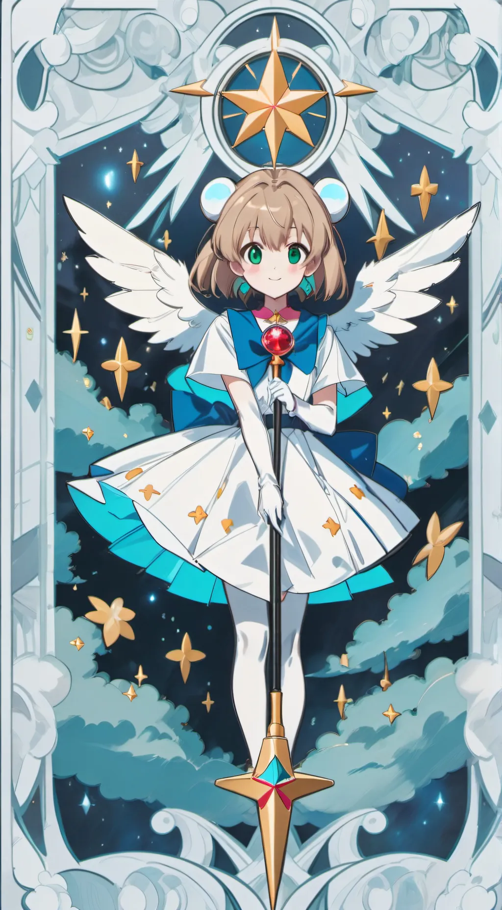 ai character: Cardcaptor sakura  background