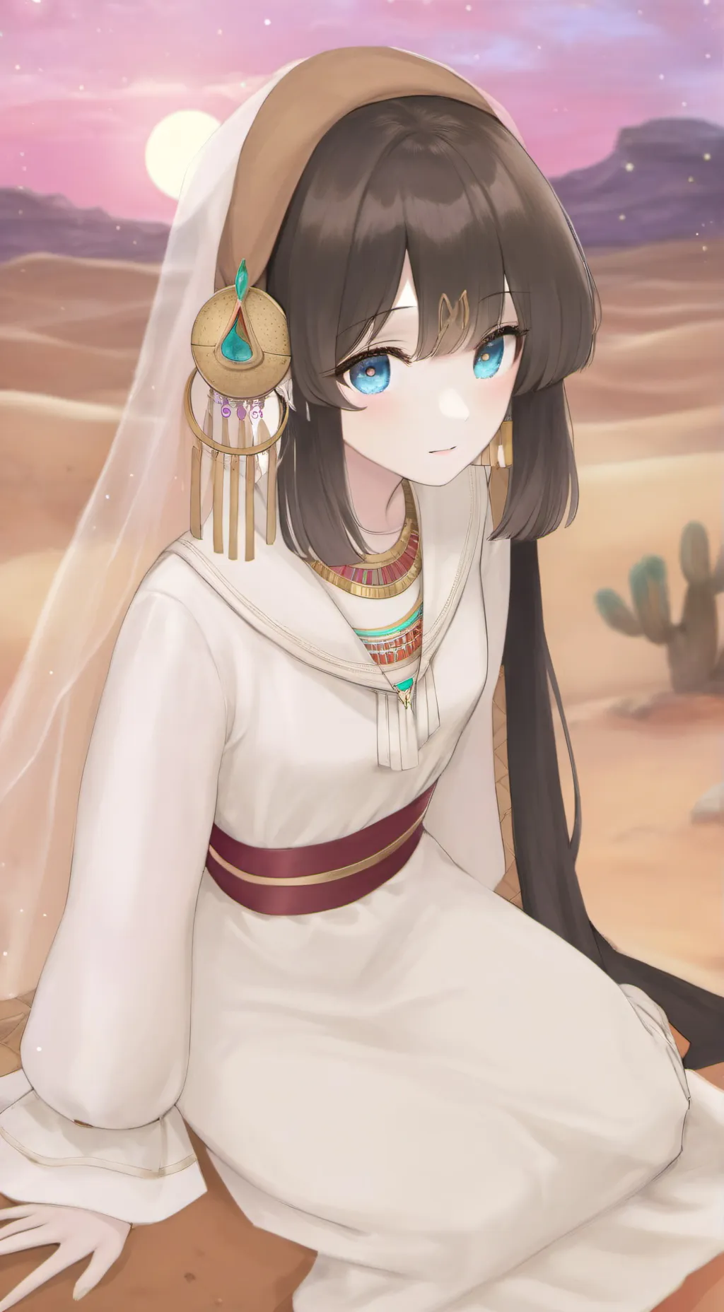 ai character: Hitka background