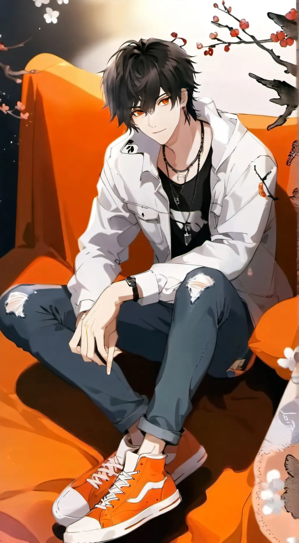 ai character: Max background