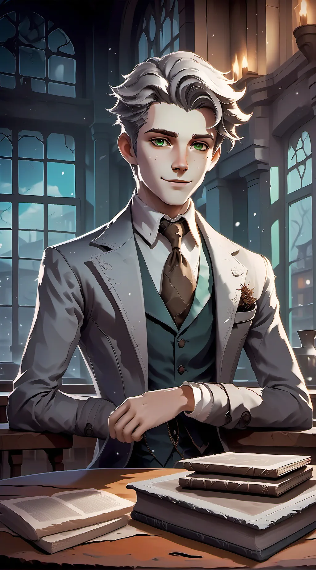 ai character: Alex background