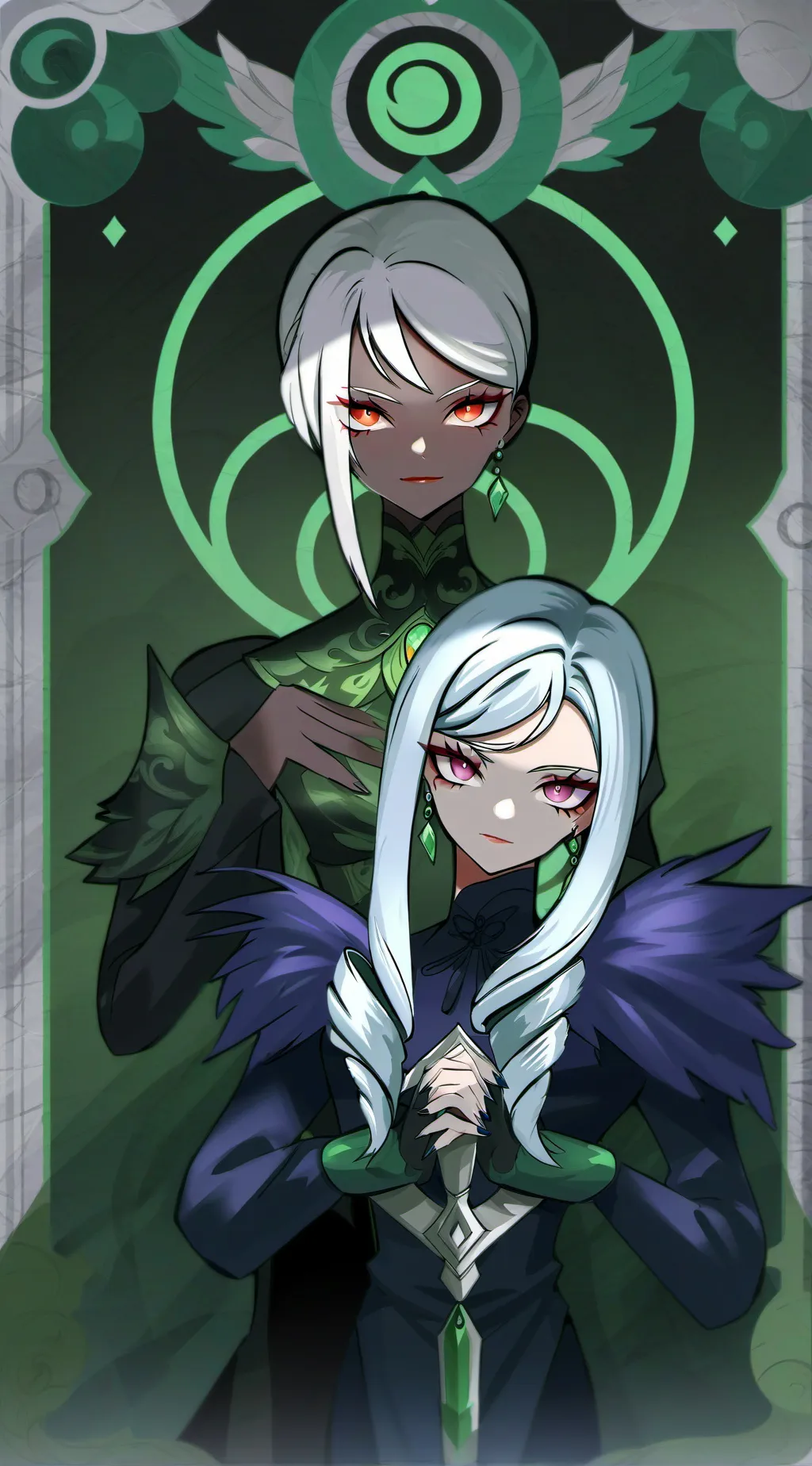 ai character: the tears background