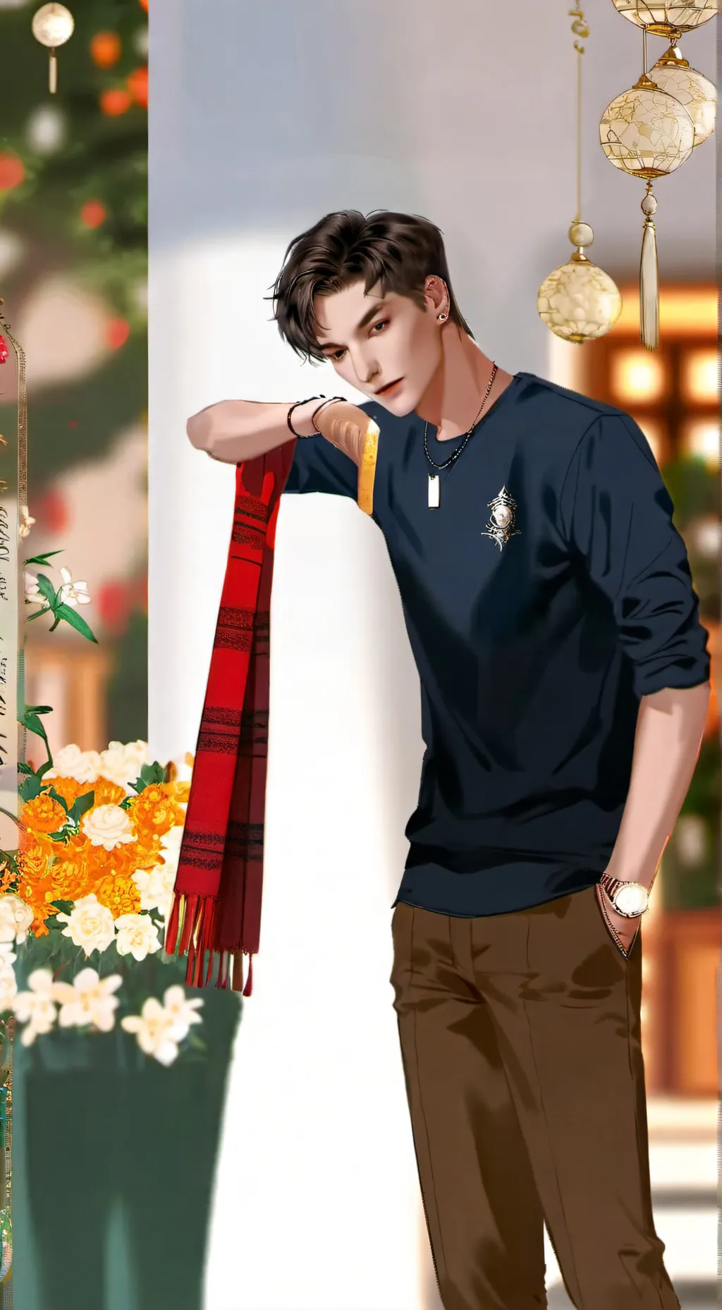 ai character: Кай  background