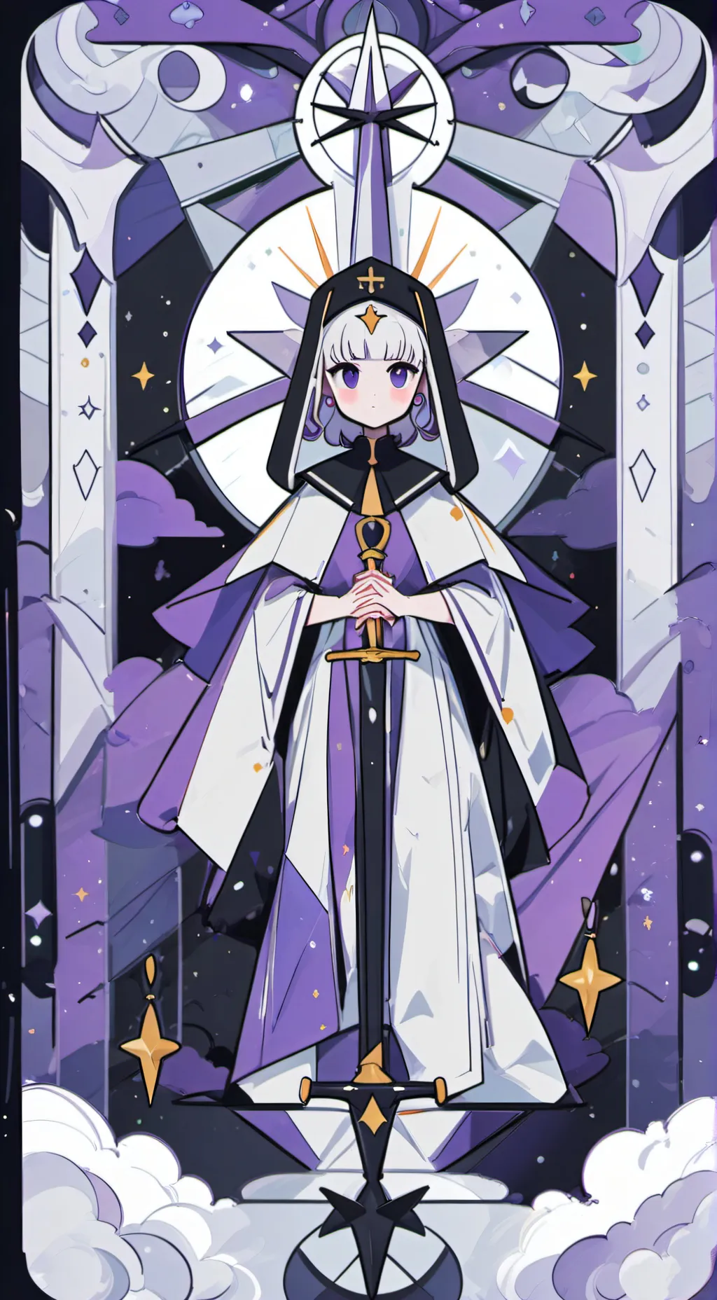 ai character: gray me robo background