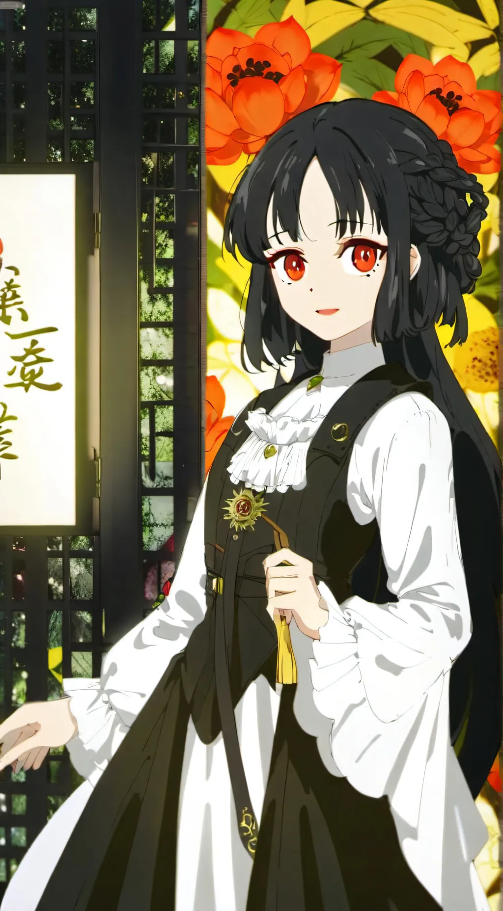 ai character: upms(mother)  background