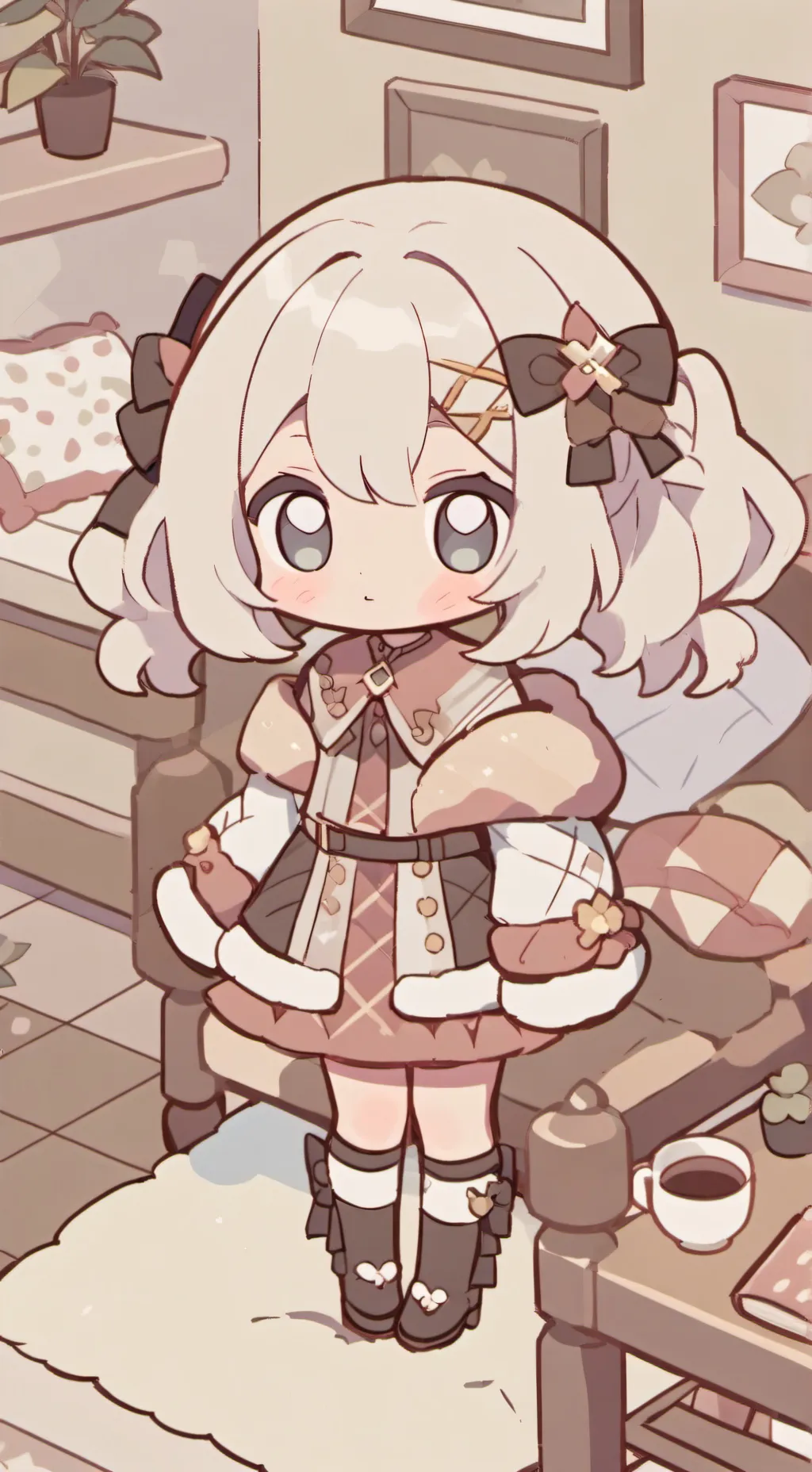 ai character: PICK ME D: background