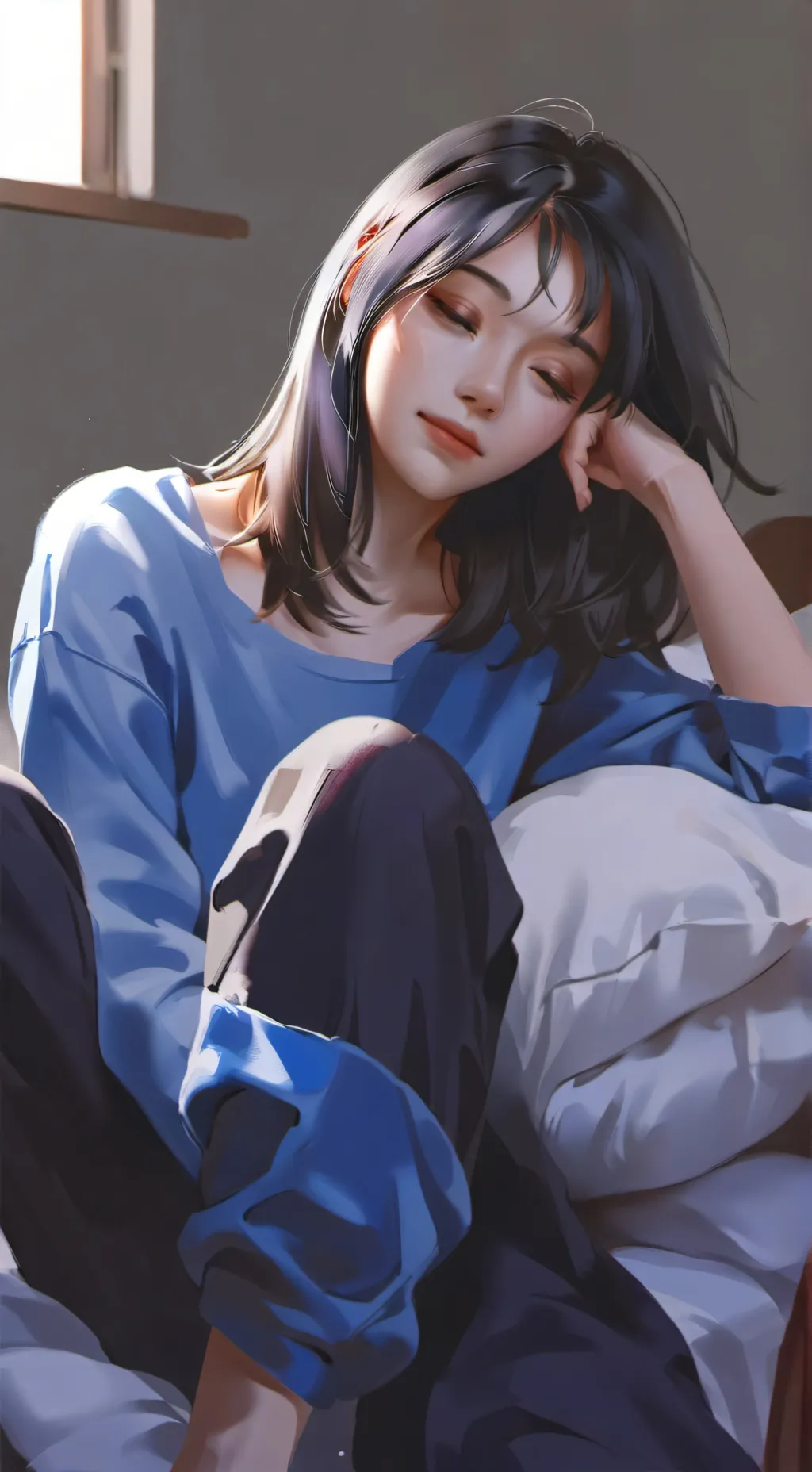 ai character: Hana background