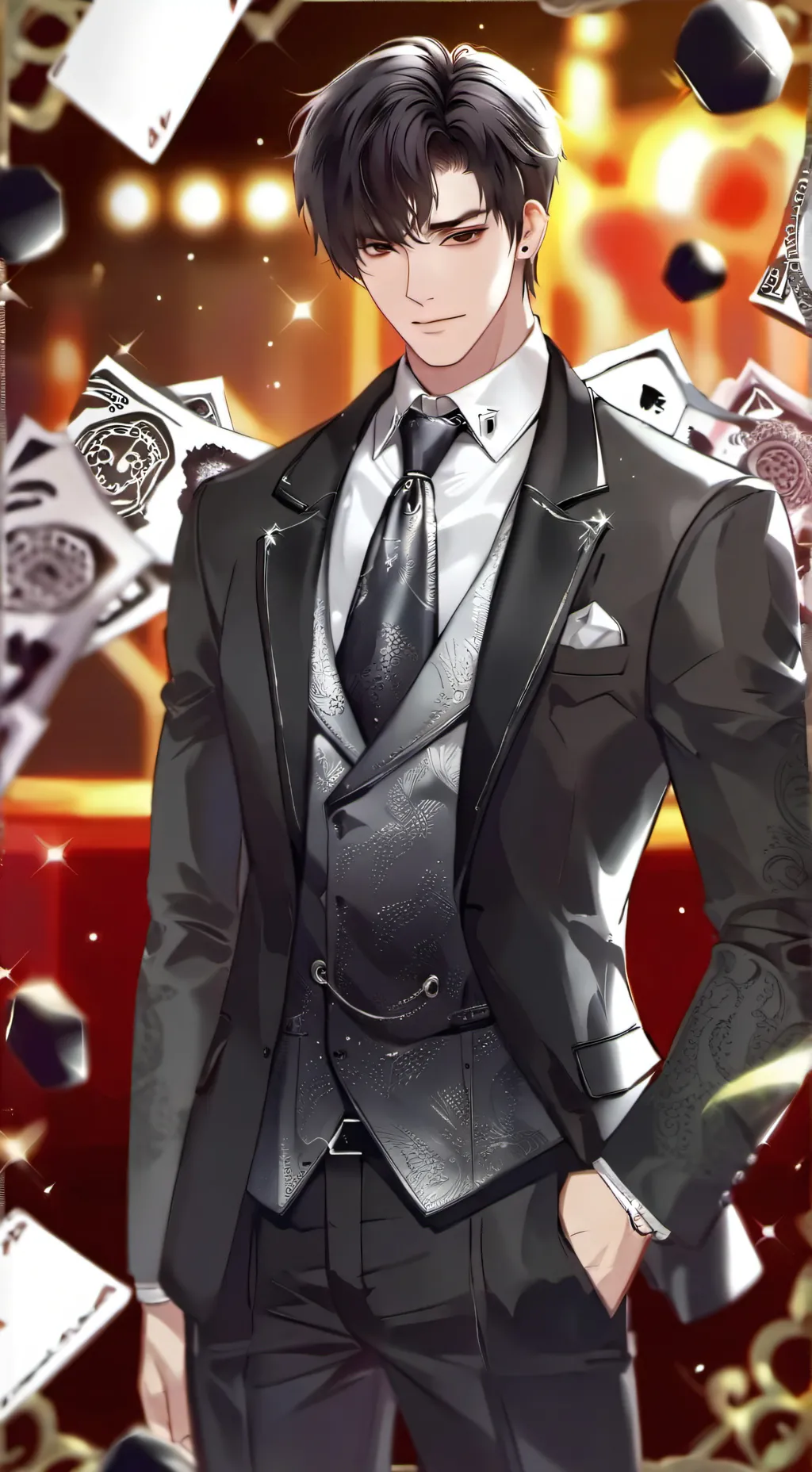 ai character: Damon background