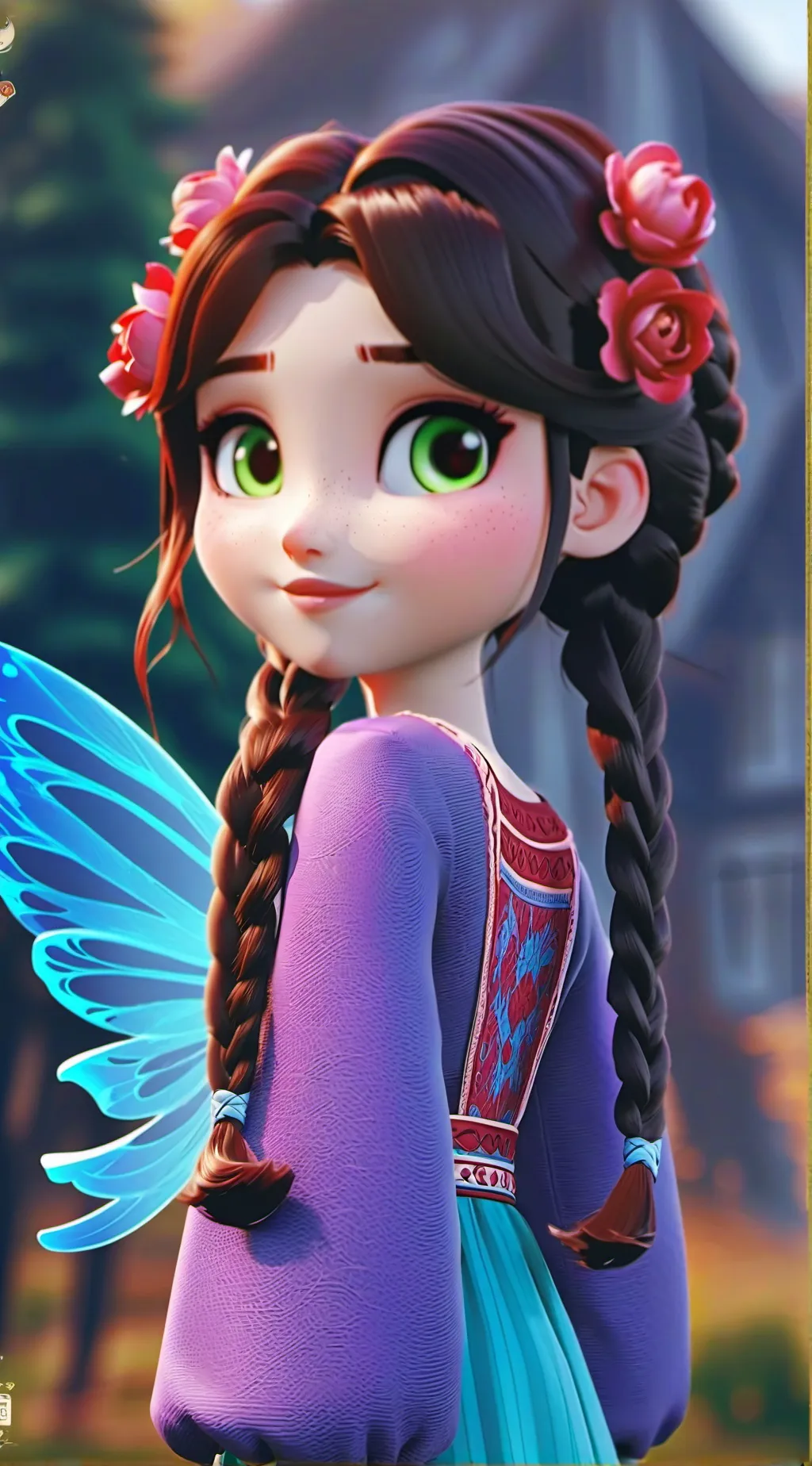 ai character: Rumi  background