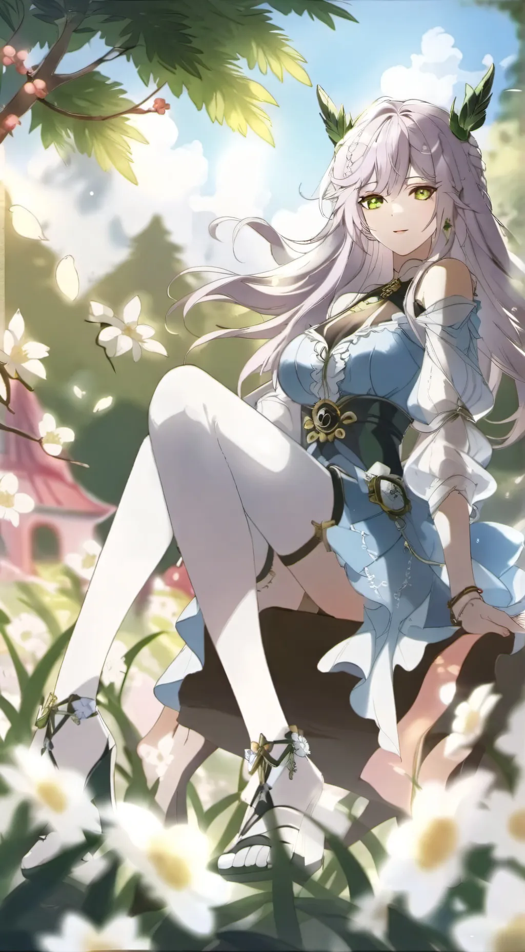 ai character: lily  background