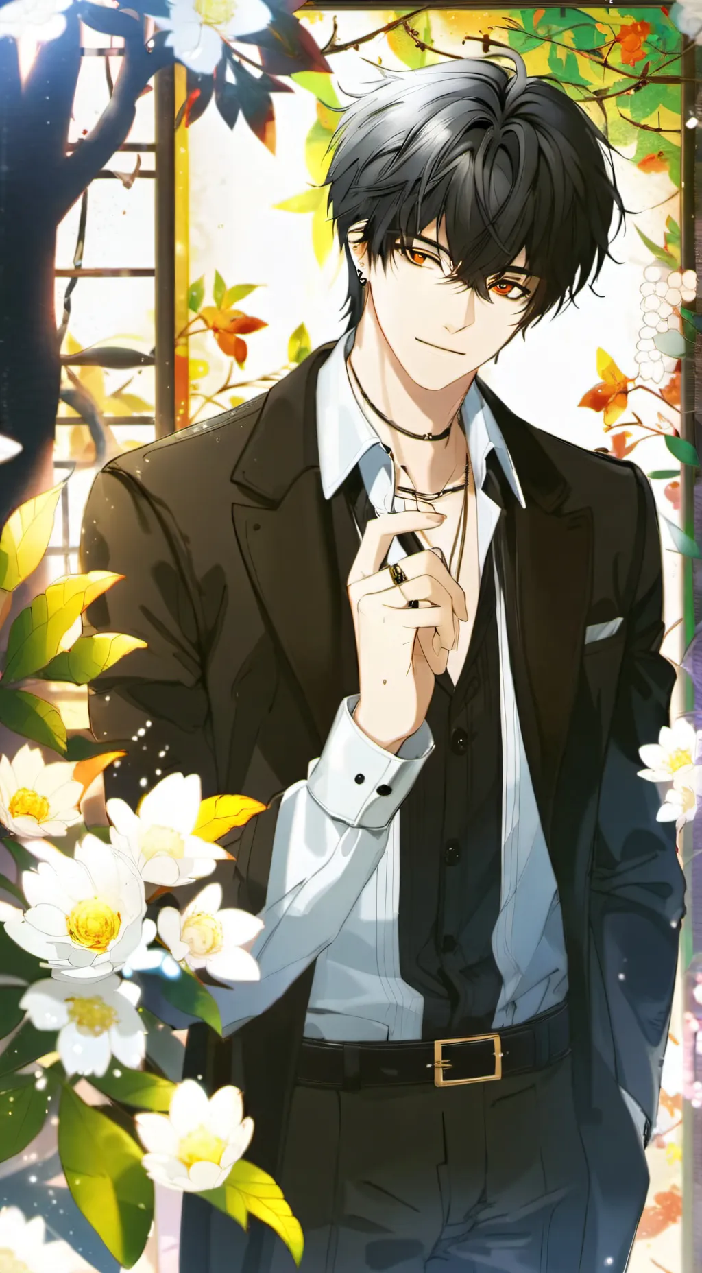 ai character: Derek background