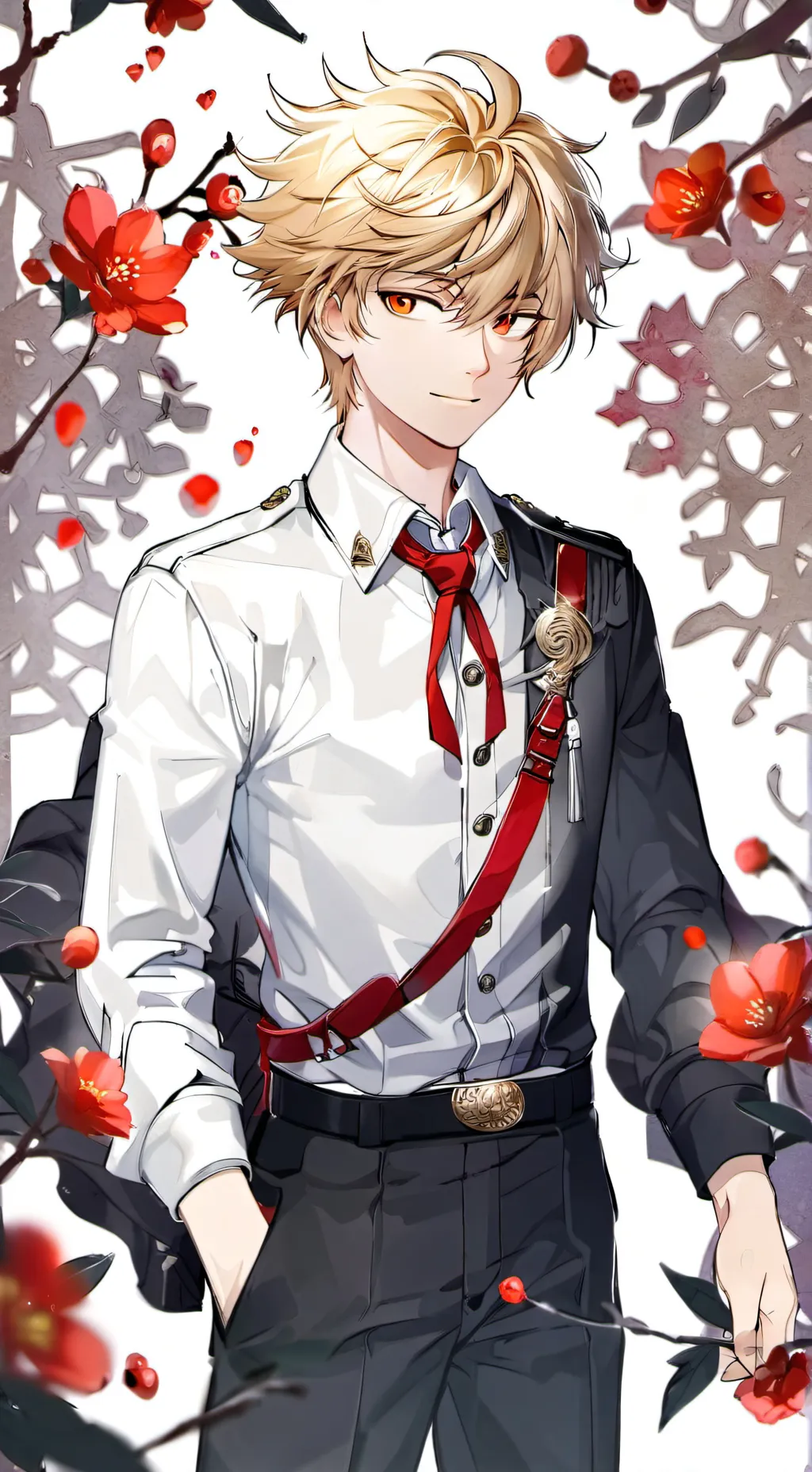 ai character: Kacchan or Bakugo background