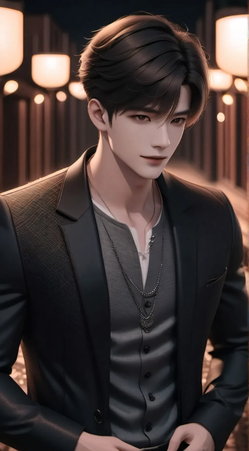 ai character: David background