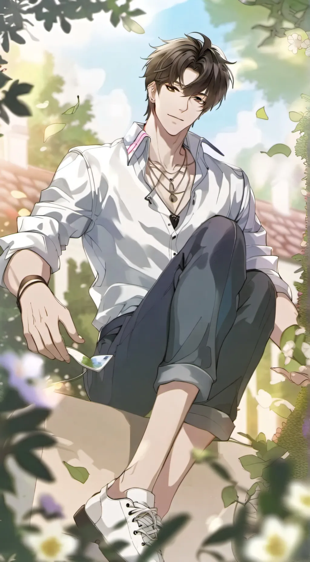 ai character: Liam background